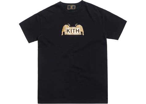 Kith x Versace Jaguar Tee Black Men's 